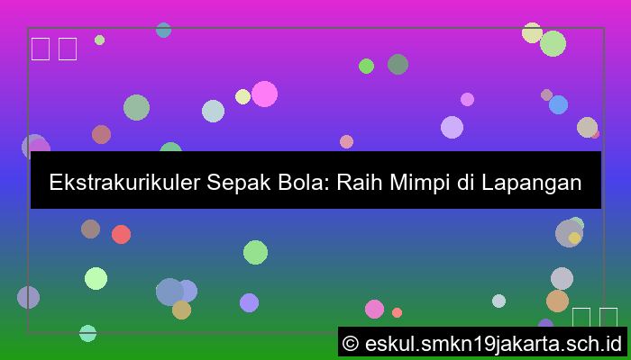 Eskul Sepakbola